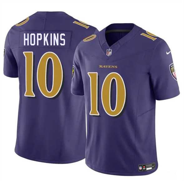 Men & Women & Youth Baltimore Ravens #10 DeAndre Hopkins Purple 2025 F.U.S.E. Vapor Limited Jersey,We sell and wholesale Men & Women & Youth Baltimore Ravens #10 DeAndre Hopkins Purple 2025 F.U.S.E. Vapor Limited Jersey on line form chian!